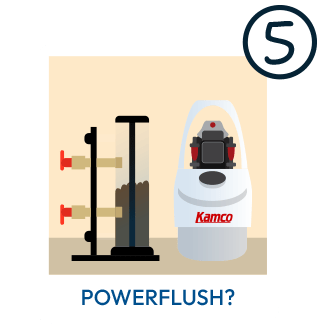 Select powerflush for Boiler quote in North Somerset